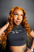 "Pretty Privilege" Black Tee Wmns