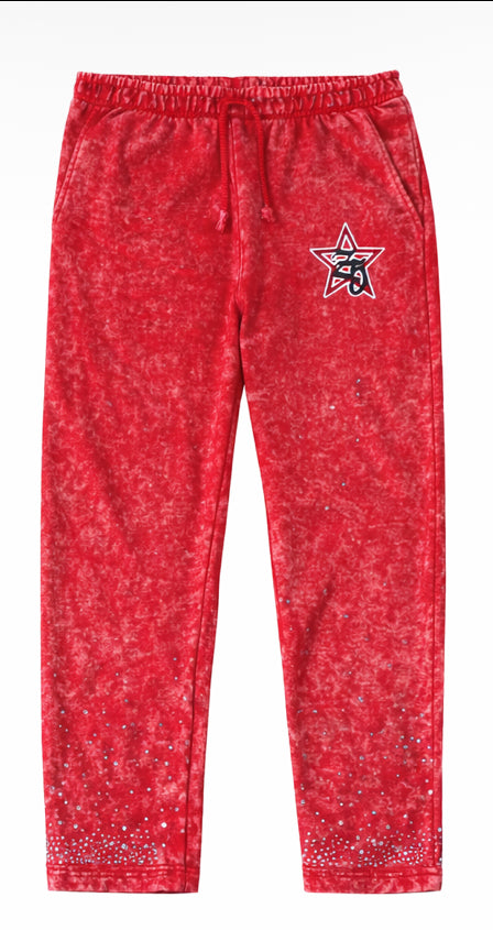 Red "Acid Gem" Sweat Suit